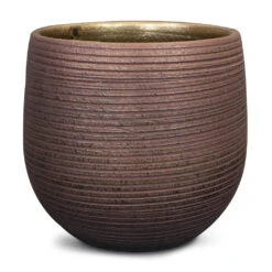 Lydia Plant Pot - Shiny Purple -HousePlants Shop Lydia Plant Pot Shiny Purple 22x20cm