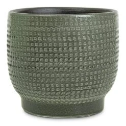 Lykke Plant Pot - Sage -HousePlants Shop Lykke Plant Pot Sage 15x13cm
