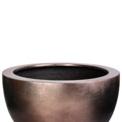 Metallic Plant Bowl - Matt Coffee -HousePlants Shop Metallic Plant Bowl Matt Coffee SWATCH 3