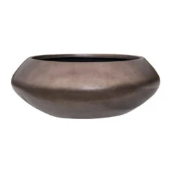 Metallic UFO Plant Bowl - Matt Coffee -HousePlants Shop Metallic UFO Plant Bowl Matt Coffee 55x22cm