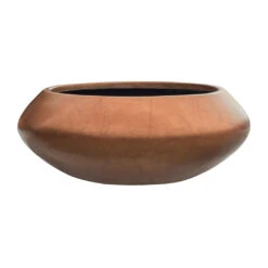 Metallic UFO Plant Bowl - Matt Copper -HousePlants Shop Metallic UFO Plant Bowl Matt Copper 55x22cm