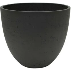 Mini Jesslyn Plant Pot - Black Washed -HousePlants Shop Mini Jesslyn Plant Pot Black Washed