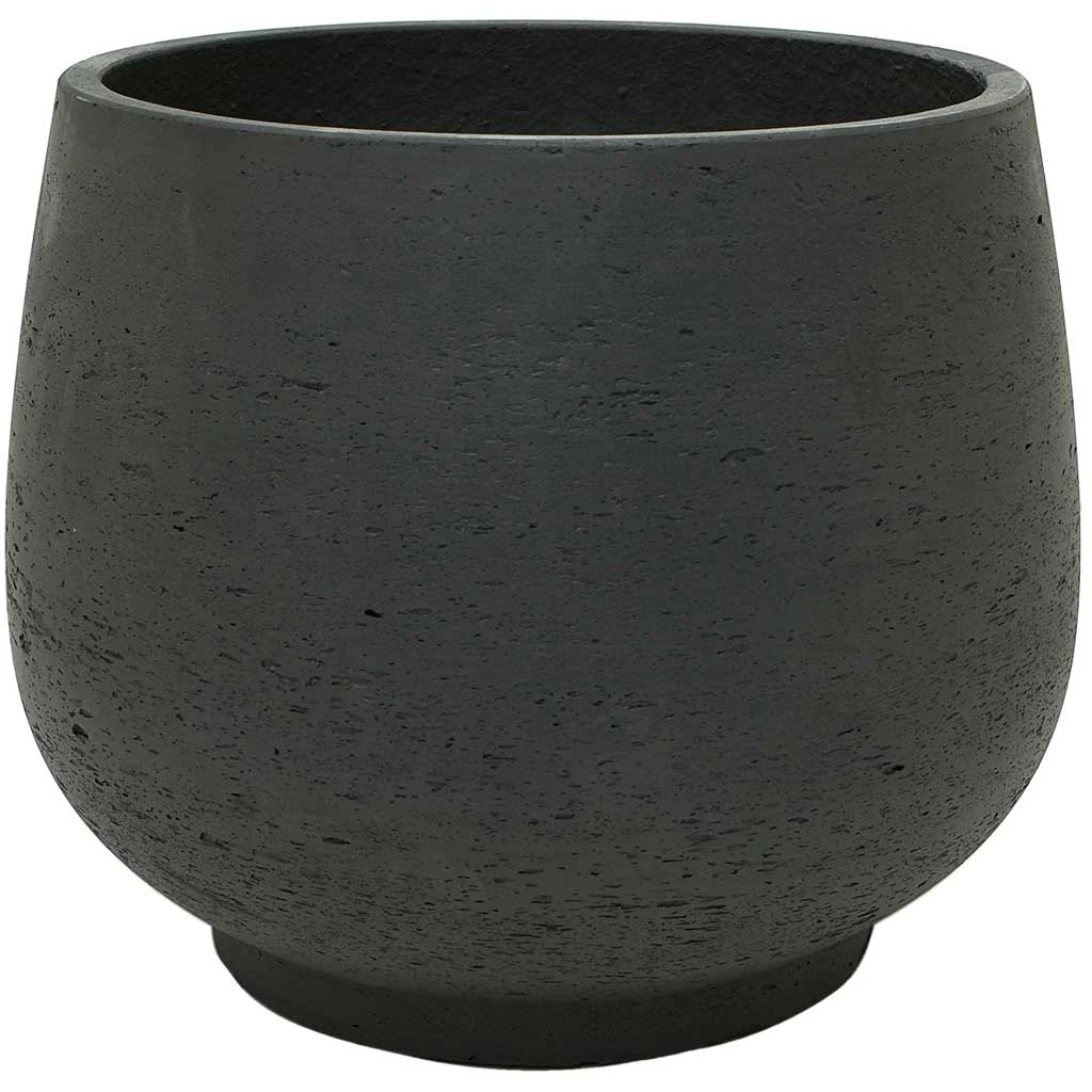 Mini Pixie Plant Pot - Black Washed 3 Mini Pixie Plant Pot - Black Washed