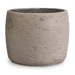 Mini Valerie Plant Pot - Grey Washed -HousePlants Shop Mini Valerie Plant Pot Grey Washed 22x17cm