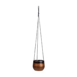 Mya Hanging Planter - Shiny Mocha -HousePlants Shop Mya Hanging Planter Shiny Mocha 15x13cm