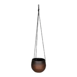 Mya Hanging Planter - Shiny Mocha -HousePlants Shop Mya Hanging Planter Shiny Mocha