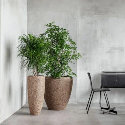 Naturescast Couple Planter - Natural -HousePlants Shop Naturescast Couple Planter Natural Lifestyle