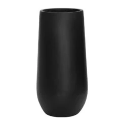 Nax Natural Tall Planter - Black -HousePlants Shop Nax Natural Planter Black 33.5x70cm
