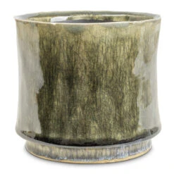 Nolan Plant Pot - Pine -HousePlants Shop Nolan Plant Pot Pine 14x12cm