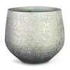 Noor Plant Pot - Metallic Grey