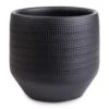 Norell Plant Pot - Black -HousePlants Shop Norell Plant Pot Black 15x13cm