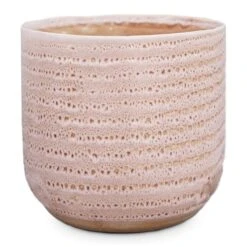 Ocean Glaze Plant Pot - Morganite -HousePlants Shop Ocean Glaze Plant Pot Morganite 18 x 18cm
