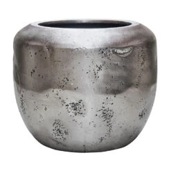 Opus Raw Couple Planter - Silver -HousePlants Shop Opus Raw Couple Planter Silver 65x53cm