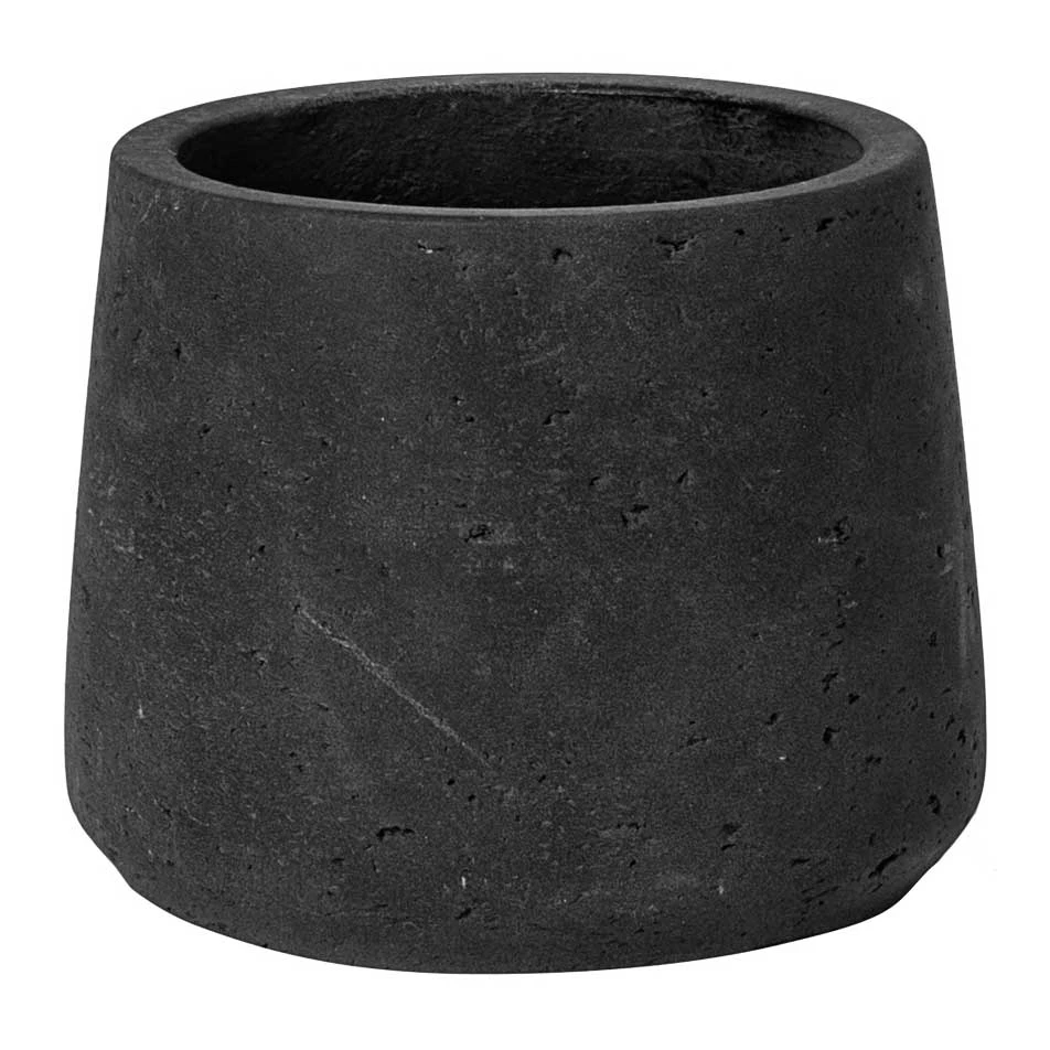 Patt Plant Pot - Black Washed 5 Patt Plant Pot - Black Washed - Image 3