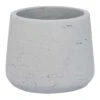 Patt Plant Pot - White Washed -HousePlants Shop Patt Plant Pot White Washed 14x11cm