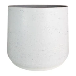 Patt Plant Pot - White Washed -HousePlants Shop Patt Plant Pot White Washed 45x38cm