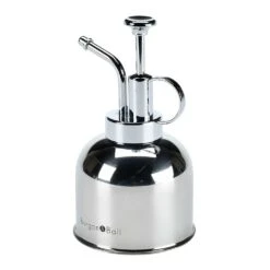 Indoor Plant Mister - Stainless Steel -HousePlants Shop Plant Mister Steel Sprayer Angle