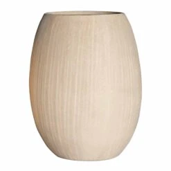 Polystone Coated Plain Balloon Planter - Natural 19 Polystone Coated Plain Balloon Planter - Natural -HousePlants Shop Polystone Coated Plain Balloon Planter Natural 52x68cm