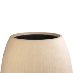 Polystone Coated Plain Balloon Planter - Natural 18 Polystone Coated Plain Balloon Planter - Natural -HousePlants Shop Polystone Coated Plain Balloon Planter Natural 52x68cm 3