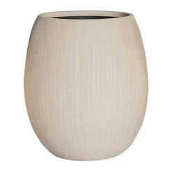 Polystone Coated Plain Balloon Planter - Natural 17 Polystone Coated Plain Balloon Planter - Natural -HousePlants Shop Polystone Coated Plain Balloon Planter Natural Medium