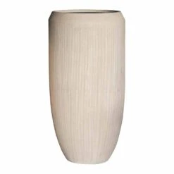 Polystone Coated Plain Coppa Planter - Natural -HousePlants Shop Polystone Coated Plain Coppa Planter Natural 51x100cm
