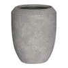 Polystone Coated Plain Coppa Planter - Raw Grey -HousePlants Shop Polystone Coated Plain Coppa Planter Raw Grey