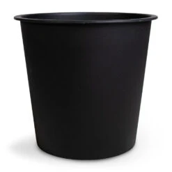 Polystone Coated Plain Coppa Planter - Raw Grey -HousePlants Shop Polystone Coated Plain Coppa Planter Raw Grey 45x55cm 2