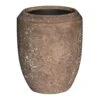 Polystone Coated Plain Coppa Planter - Rock -HousePlants Shop Polystone Coated Plain Coppa Planter Rock