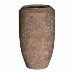 Polystone Coated Plain Coppa Planter - Rock -HousePlants Shop Polystone Coated Plain Coppa Planter Rock 48x80cm