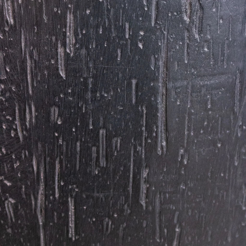 Raindrop Round Planter - Anthracite 6 Raindrop Round Planter - Anthracite - Image 4