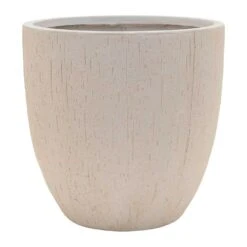 Raindrop Egg Planter - Stone -HousePlants Shop Raindrop Egg Planter Stone 44x43cm