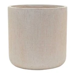 Raindrop Round Planter - Stone -HousePlants Shop Raindrop Round Planter Stone 42x41cm