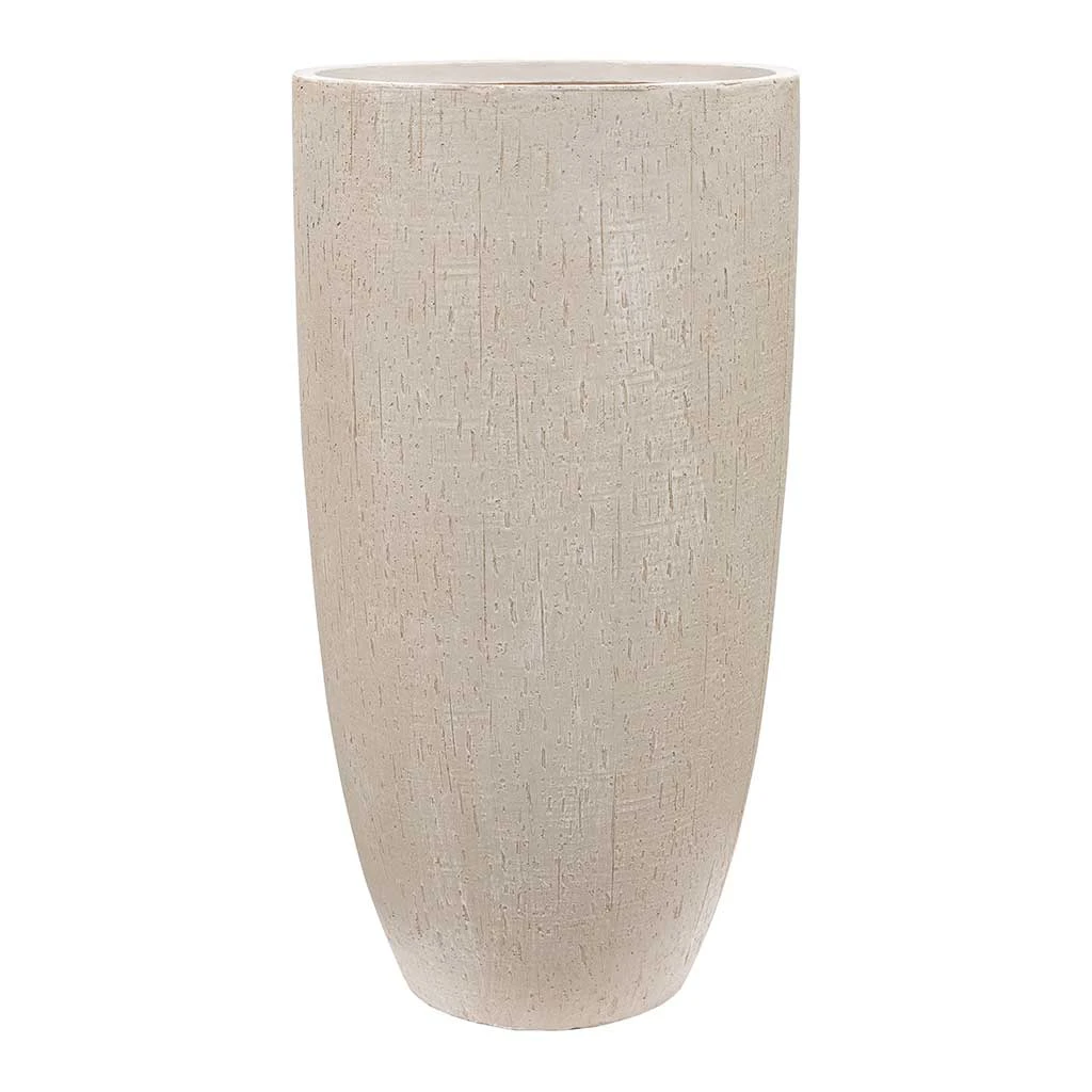 Raindrop Tall Vase Planter - Stone 5 Raindrop Tall Vase Planter - Stone - Image 3