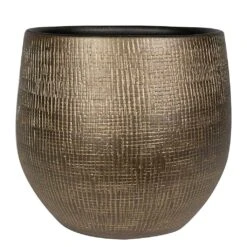 Ryan Plant Pot - Shiny Gold -HousePlants Shop Ryan Plant Pot Shiny Gold 36cm