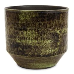 Sanna Plant Pot - Moss Green 23 Sanna Plant Pot - Moss Green -HousePlants Shop Sanna Plant Pot Moss Green 15x13cm