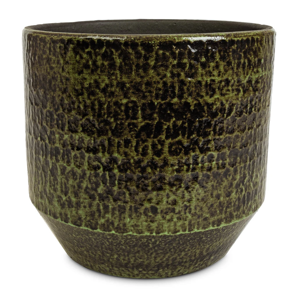 Sanna Plant Pot - Moss Green 3 Sanna Plant Pot - Moss Green