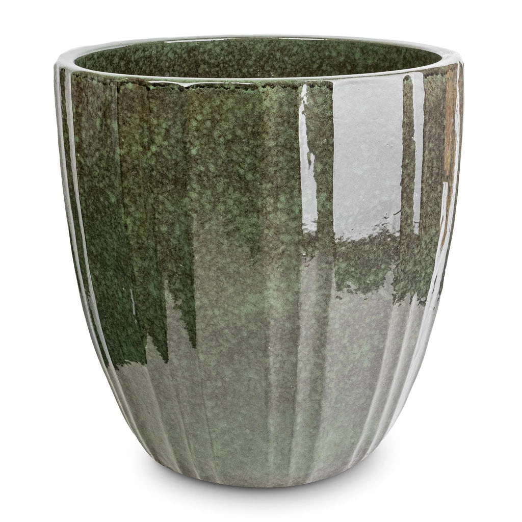 Scott Planters - Set Of 3 - Green 3 Scott Planters - Set Of 3 - Green
