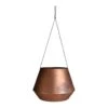 Soho Hanging Plant Pot - Aged Copper -HousePlants Shop Soho Hanging Plant Pot Aged Copper 21x15cm