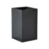 Solid Square Planter - Dark Grey 2 Solid Square Planter - Dark Grey -HousePlants Shop Solid Square Planter Dark Grey 15x15x26cm