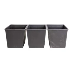 Solid Rectangle Planter - Dark Grey -HousePlants Shop Solid Trough Planter Dark Grey 110x40x40cm 3