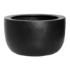 Sunny Natural Bowl Planter - Black 1 Sunny Natural Bowl Planter - Black -HousePlants Shop Sunny Natural Planter Black 45x27cm