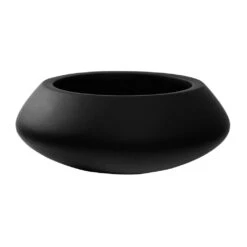 Tara Natural Bowl Planter - Black -HousePlants Shop Tara Natural Planter Black 30x12cm