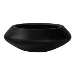 Tara Natural Bowl Planter - Black -HousePlants Shop Tara Natural Planter Black 60x22.5cm