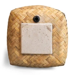 Zayn Bamboo Planter -HousePlants Shop Zayn Bamboo Planter 31.5x33cm 4