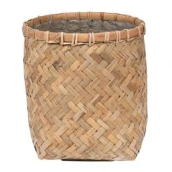 Zayn Bamboo Planter -HousePlants Shop Zayn Bamboo Planter Medium