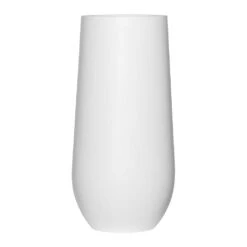 Nax Essentials Tall Planter - Matt White -HousePlants Shop nax planter essential matte white large